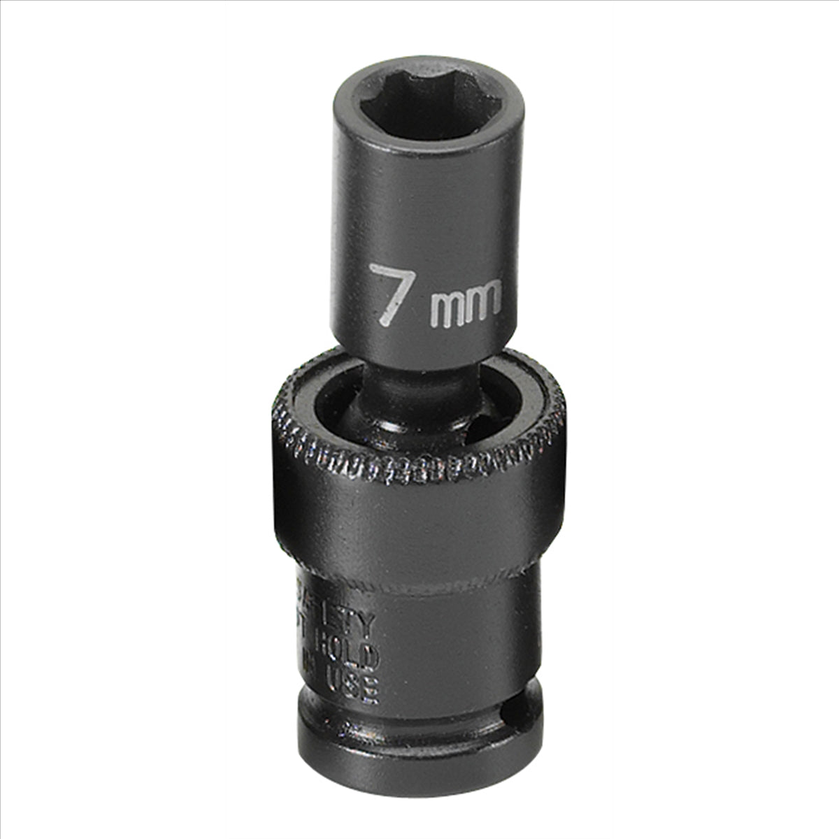 Grey Pneumatic SOC 7MM 1/4D IMP UNIV 6PT