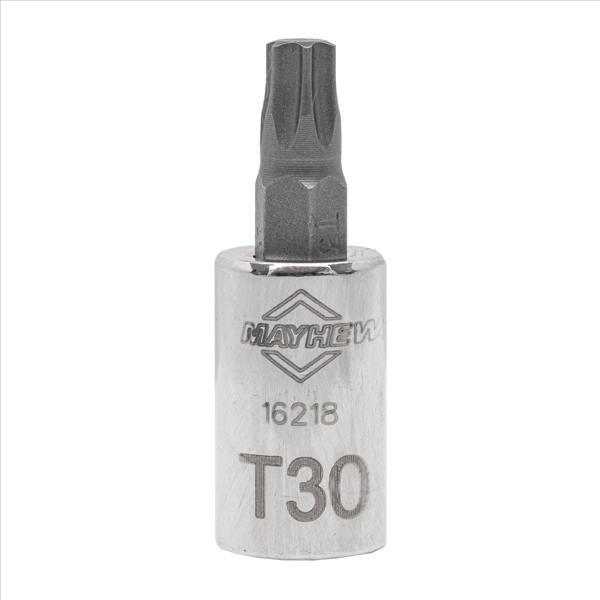 Mayhew T30 Torx® Short Insert Socket Bit, 1/4-Inch Drive