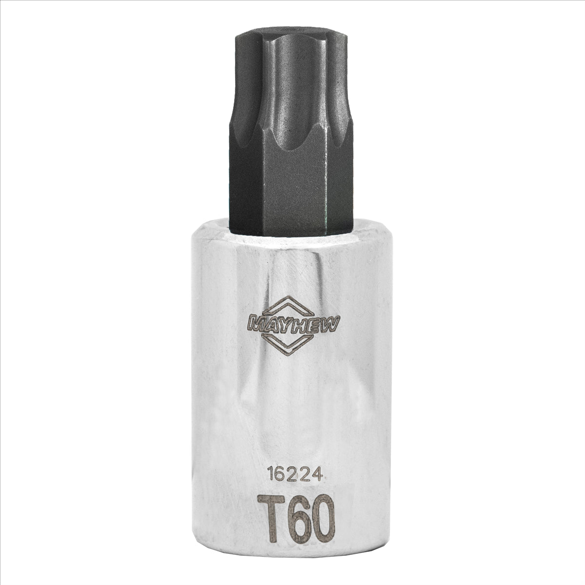 Mayhew T60 Torx® Short Insert Socket Bit, 1/2-Inch Drive