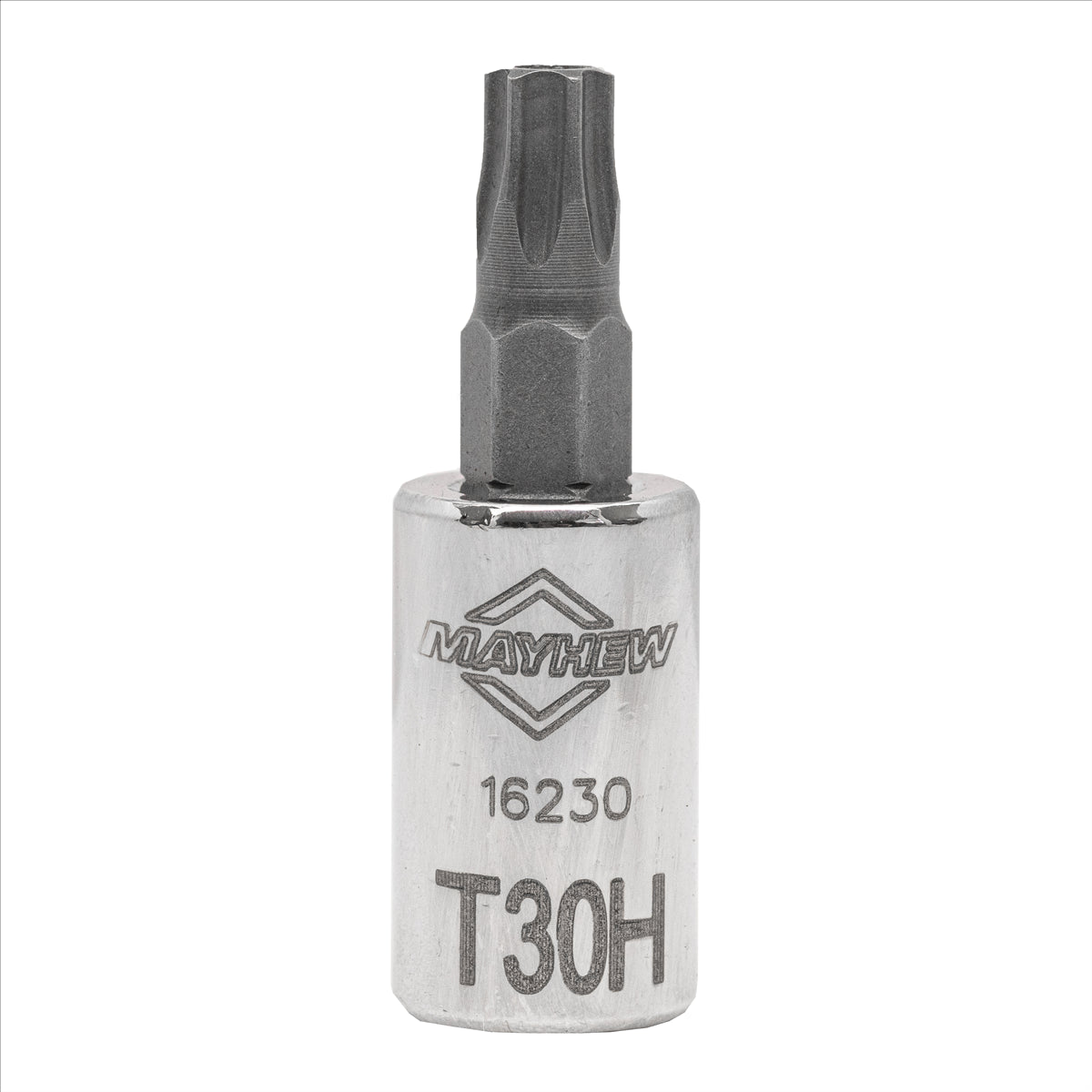 Mayhew T30H Tamper Torx® Short Insert Socket Bit, 1/4-Inch Drive