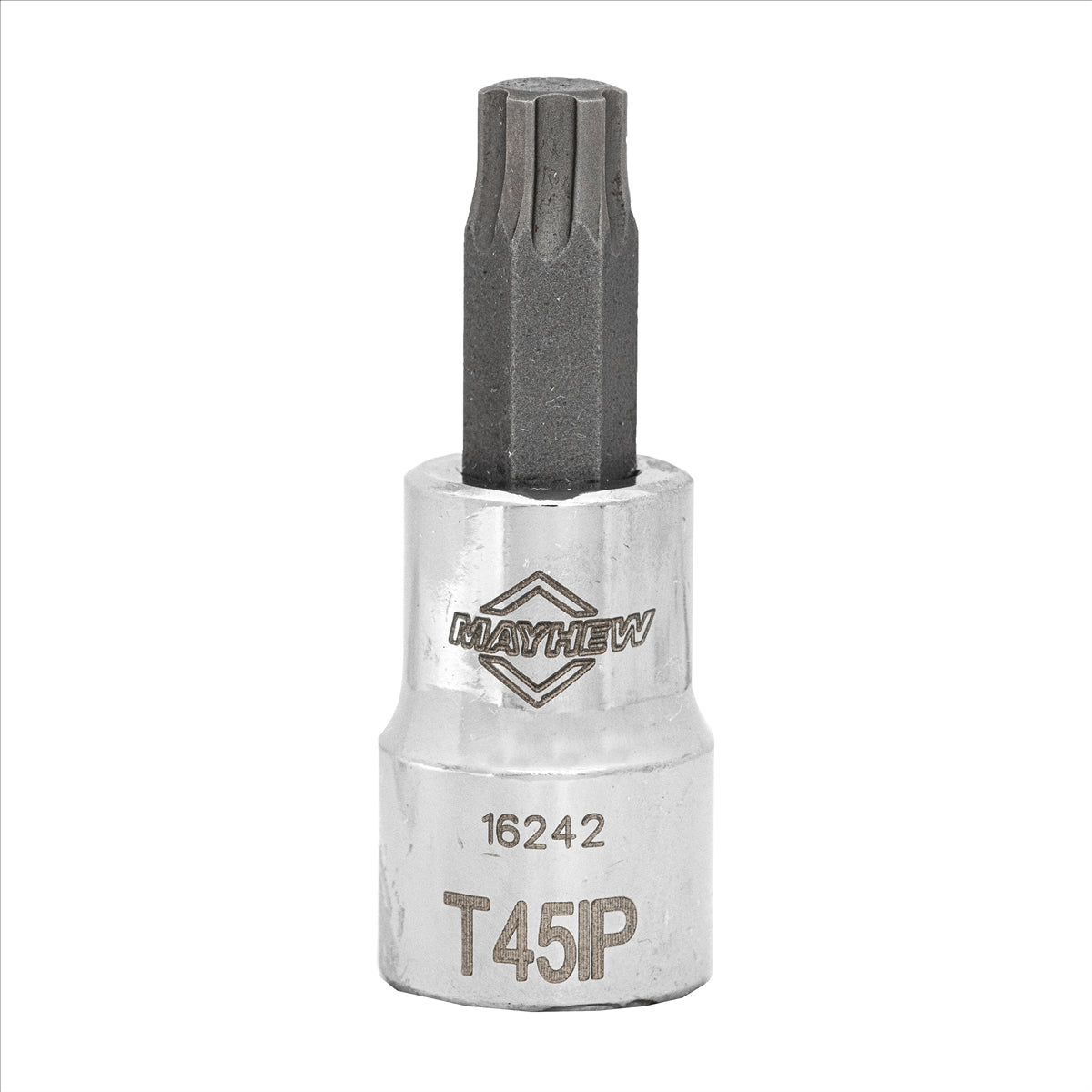 Mayhew T45IP Torx Plus® Short Insert Socket Bit, 3/8-Inch Drive