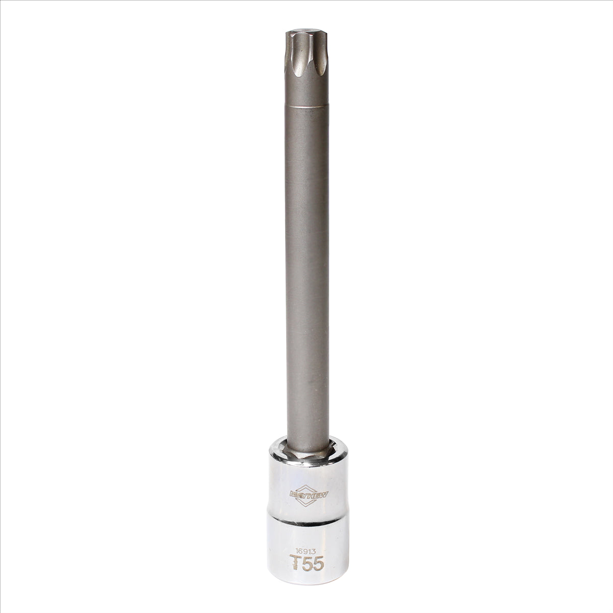 Mayhew T55 Torx® Long Insert Socket Bit, 1/2-Inch Drive