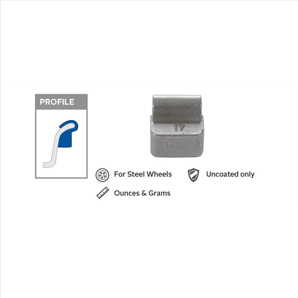 Wegmann Automotive Truck Weights (Box of 25)