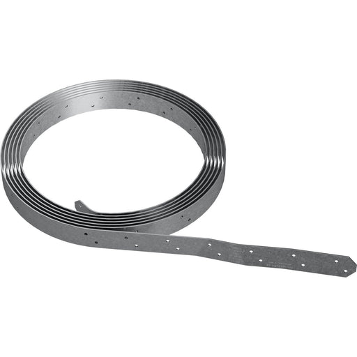 Simpson Strong-Tie 1-3/16 In. x 25 Ft. Galvanized Steel 14 Gauge Coiled Strapping