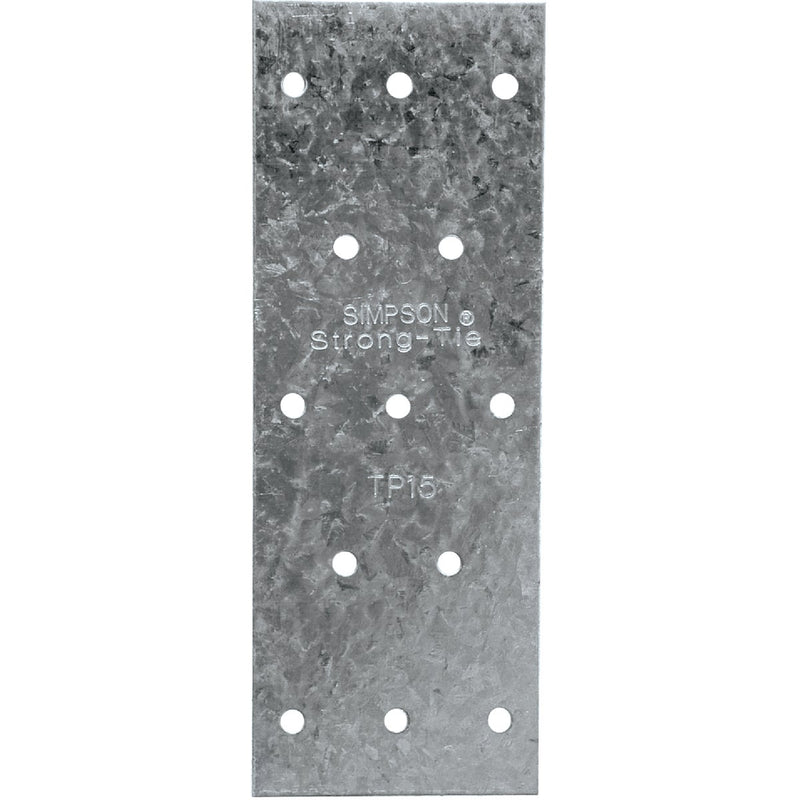 Simpson Strong-Tie 1-3/16 in. W. x 5 in. L. Galvanized Steel 20 Gauge Tie Plate