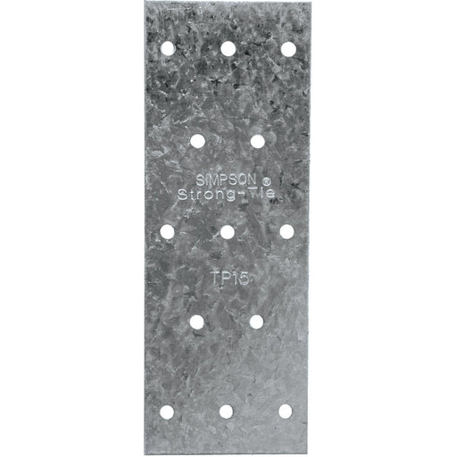 Simpson Strong-Tie 1-3/16 in. W. x 5 in. L. Galvanized Steel 20 Gauge Tie Plate