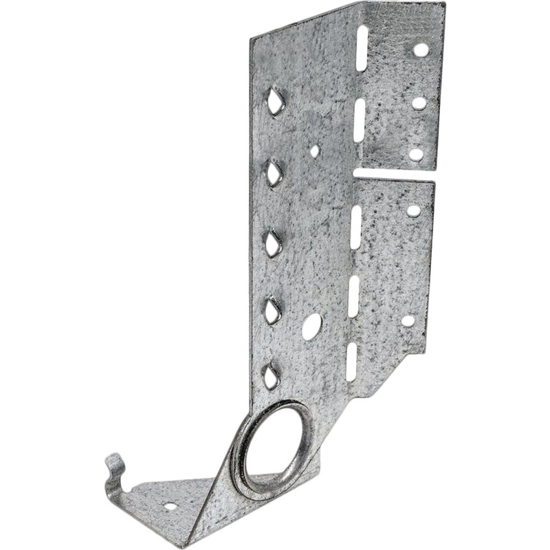 Simpson Strong-Tie ZMAX 2 x 10 Left Face Mount Adjustable Light Slopeable/Skewable Jack Hanger