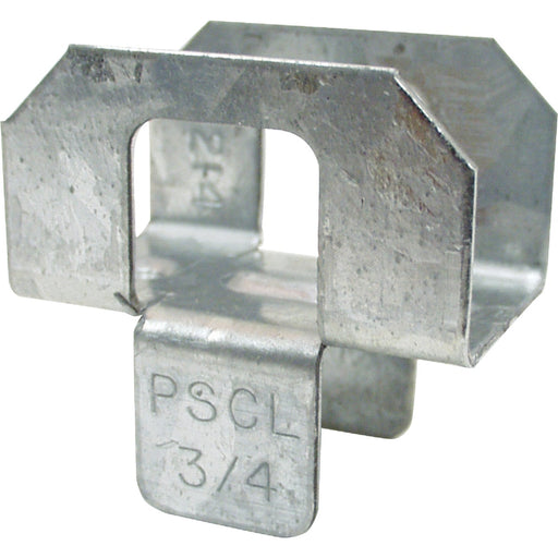 Simpson Strong-Tie 3/4 In. Galvanized Steel 20 ga Plywood Clip