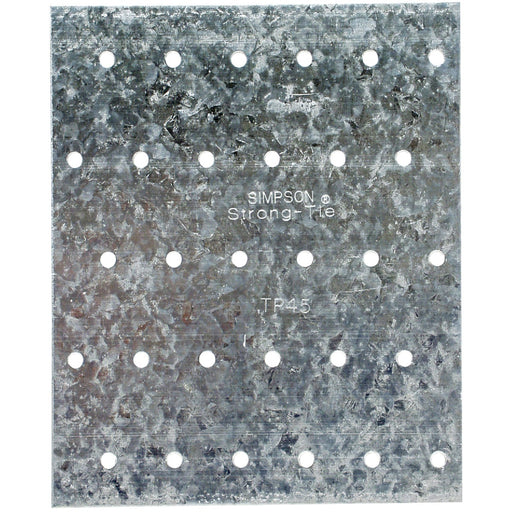 Simpson Strong-Tie 4-1/8 in. W. x 5 in. L. Galvanized Steel 20 Gauge Tie Plate