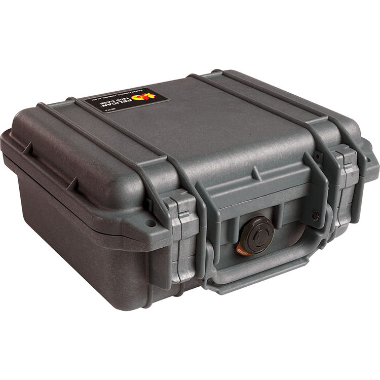 Pelican 1200 Case with Foam (Black)