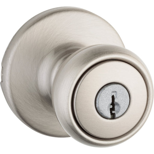 Kwikset Tylo Satin Nickel Entry Door Knob 