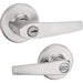 Kwikset Delta Entry Door Lever Lockset, Satin Chrome