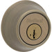 Kwikset 660 Single Cylinder Deadbolt with SmartKey, Polished Antique Brass