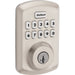 Kwikset Powerbolt 250 10-Button Keypad Electronic Deadbolt Door Lock, Satin Nickel