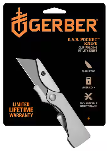 Gerber Gear 1.7 in. EAB Pocket Razor Knife