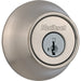 Kwikset Satin Nickel Single Cylinder Deadbolt with SmartKey Security