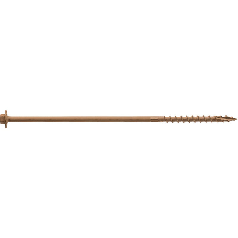 Simpson Strong-Tie Strong-Drive SDWH Timber-Hex 0.195 In. x 8 In. 5/16 Hex DB Coating Screw