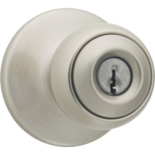 Kwikset Polo Satin Nickel Entry Door Knob 