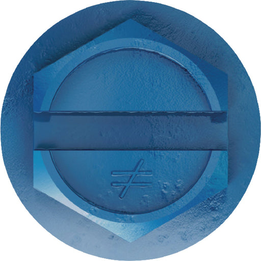 Simpson Strong-Tie Titen Turbo 1/4 in. x 3-3/4 in. Hex-Head Concrete and Masonry Screw, Blue (25-Qty)