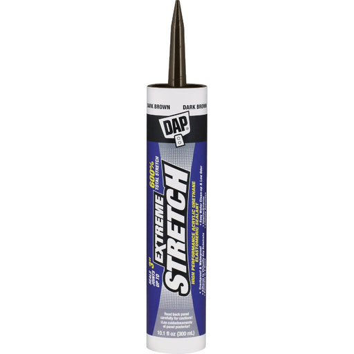 Dap Extreme Stretch 10.1 Oz. Dark Brown Acrylic Urethane Premium Elastomeric Sealant