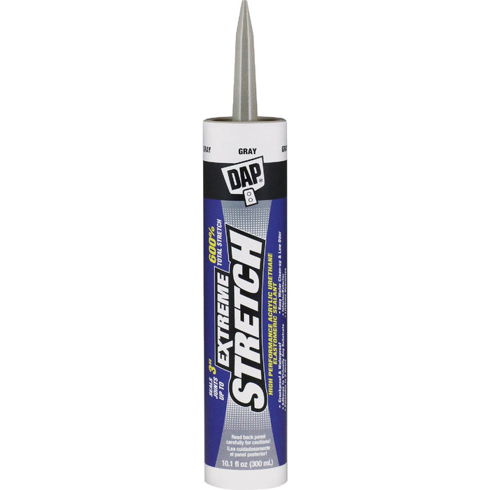 Dap Extreme Stretch 10.1 Oz. Gray Acrylic Urethane Premium Elastomeric Sealant
