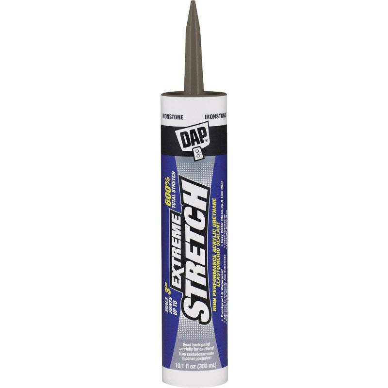 Dap Extreme Stretch 10.1 Oz. Iron Stone Acrylic Urethane Premium Elastomeric Sealant