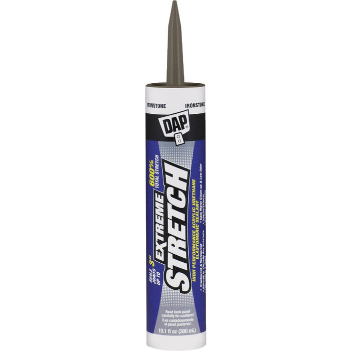 Dap Extreme Stretch 10.1 Oz. Iron Stone Acrylic Urethane Premium Elastomeric Sealant