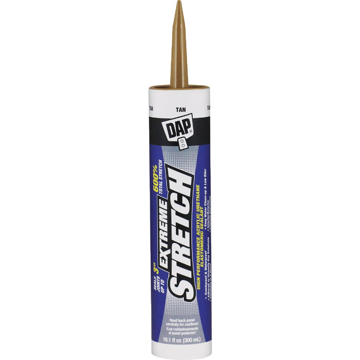 Dap Extreme Stretch 10.1 Oz. Tan Acrylic Urethane Premium Elastomeric Sealant
