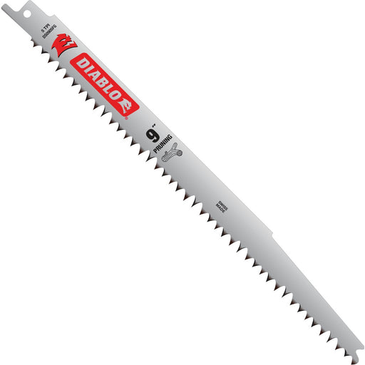 Diablo 9 In. 5 TPI Fleam Ground Pruning Reciprocating Saw Blade