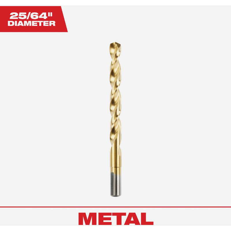 Milwaukee THUNDERBOLT 25/64 In. Titanium Drill Bit