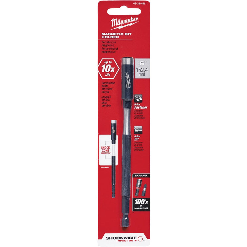 Milwaukee SHOCKWAVE 6 In. Magnetic Bit Holder