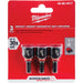 Millwaukee SHOCKWAVE 1/2 In. x 1-1/2 In. Insert Impact Nutdriver, (3-Pack)