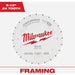 Milwaukee 6-1/2 In. 24-Tooth Framing Circular Saw Blade