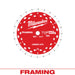 Milwaukee 7-1/4 In. 24-Tooth Framing Circular Saw Blade
