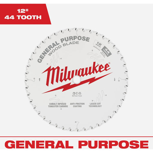 Milwaukee 12 In. 44-Tooth General Purpose Circular Saw Blade