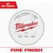 Milwaukee 12 In. 80-Tooth Fine Finish Circular Saw Blade
