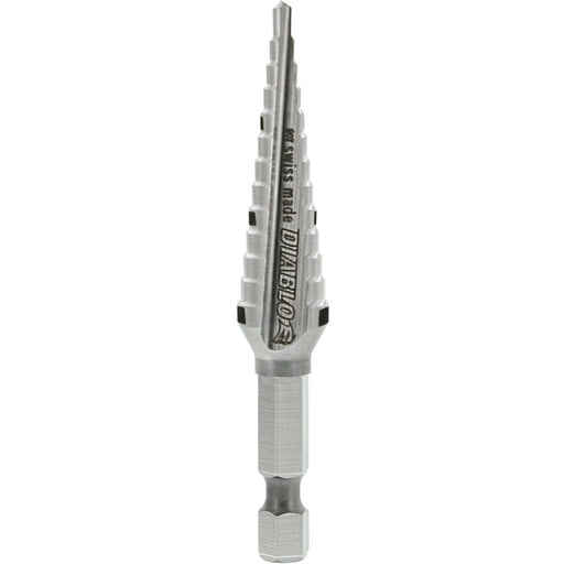 Diablo 1/4 In. - 1/2 In. Impact Step Drill Bit, 13 Steps