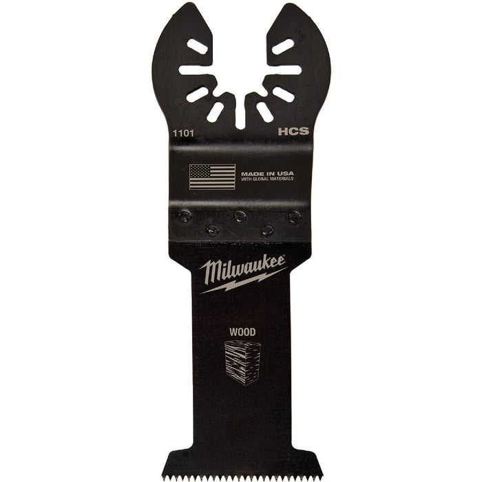 Milwaukee OPEN-LOK 1-3/8 In. HCS Wood Oscillating Blade
