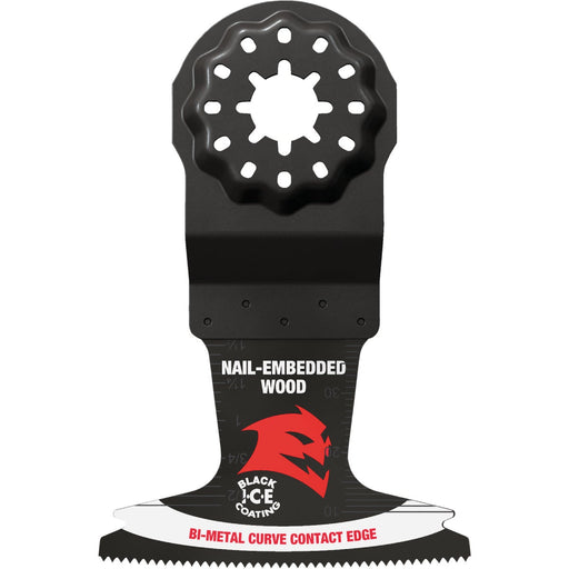 Diablo 2-1/2 in. Starlock Bi-Metal Oscillating Blade for Nail-Embedded Wood