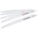 Milwaukee SAWZALL The WRECKER 12 In. 7/11 TPI Multi-Material Demolition Reciprocating Saw Blade (5-Pack)