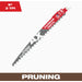 Milwaukee SAWZALL The AX 9 In. 3 TPI Pruning Reciprocating Saw Blade