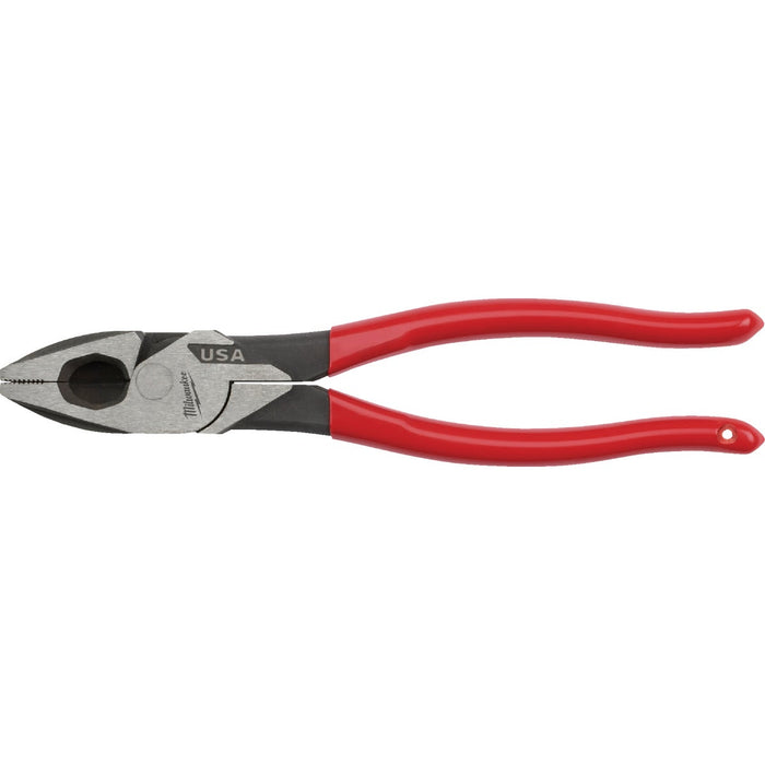 Milwaukee 9 In. Dipped Grip Linesman Pliers