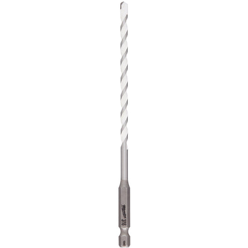 Milwaukee SHOCKWAVE 3/16 In. x 6 In. Impact Duty Carbide Multi-Material Hex Shank Drill Bit