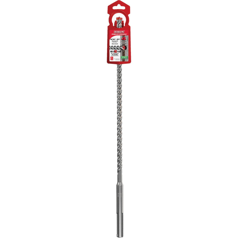 Diablo Rebar Demon 9/16 In. x 21 In. SDS-Max Full Carbide Rotary Hammer Drill Bit