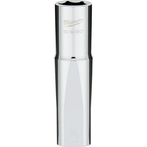 Milwaukee 1/2 In. Drive 9/16 In. 6-Point Deep Standard Socket with FOUR FLAT Sides