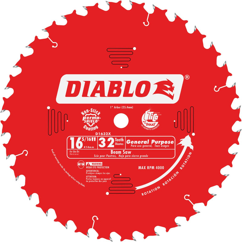 Diablo 16-5/16 In. 32-Tooth Fine Finish Circular Saw Blade