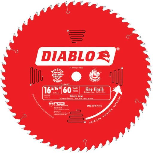 Diablo 16-5/16 In. 60-Tooth Fine Finish Circular Saw Blade