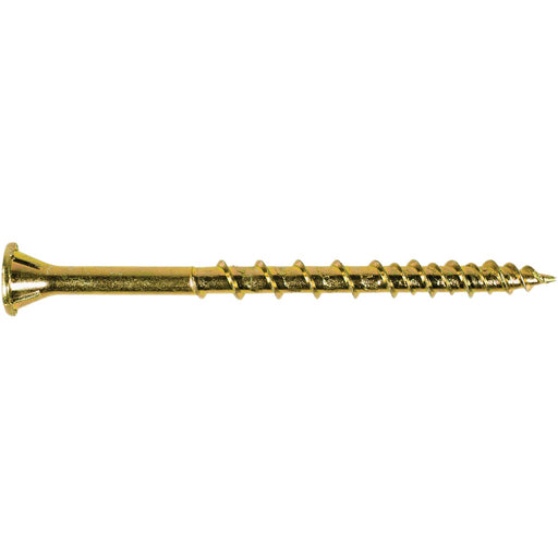 Simpson Strong-Tie Strong-Drive WSV Subfloor #9 x 2-1/2 In. T25 Yellow Zinc Collated Wood Screw (750 Ct.)