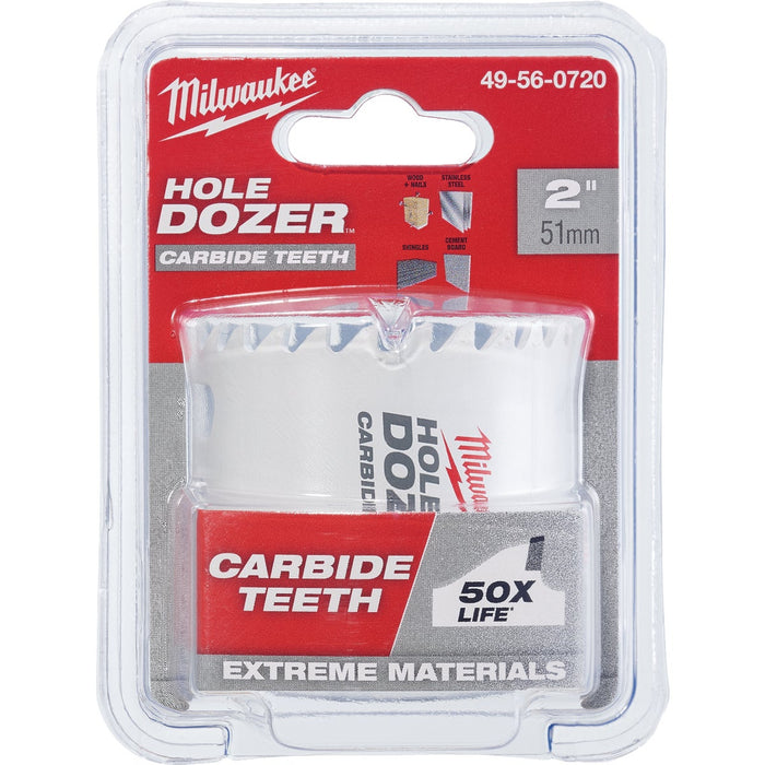 Milwaukee HOLE DOZER 2 In. Hole Saw with Carbide Teeth