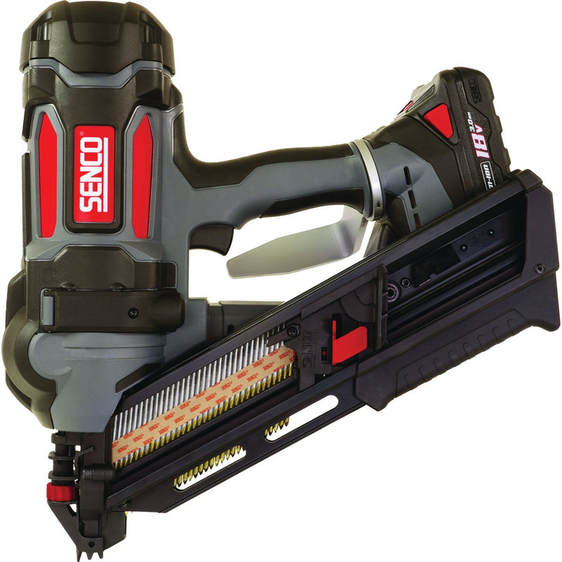 Senco F-35XP 18V Brushless 34 Degree Cordless Framing Nailer Kit with 3.0 Ah Battery & Charger